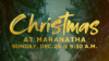 Christmas Day Service 9:30 a.m.